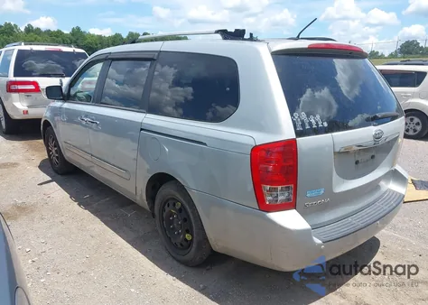 2012 Kia Sedona Ex z USA, uszkodzony, nr VIN KNDMH4C76C6465314
